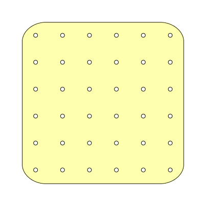 65 x 65 mm